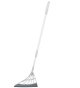 Smart Broom for Indoor Cleaning - Full Surface Silicone Broom, Rubber Broom (Gray)