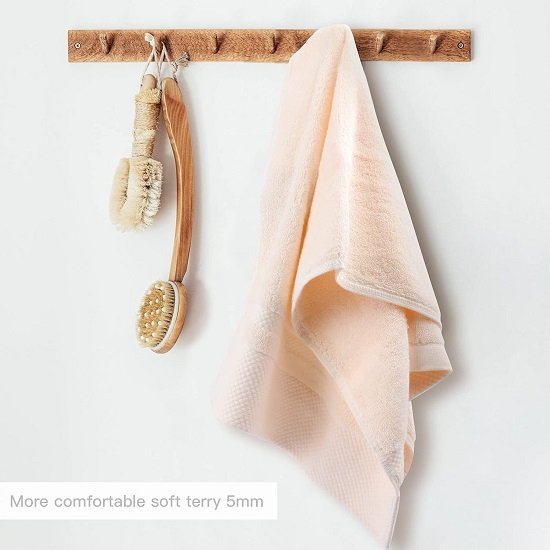 Hand towels are soft, fluffy and highly absorbent for everyday use 100% Cotton Towel (Beige, 13.4X29)